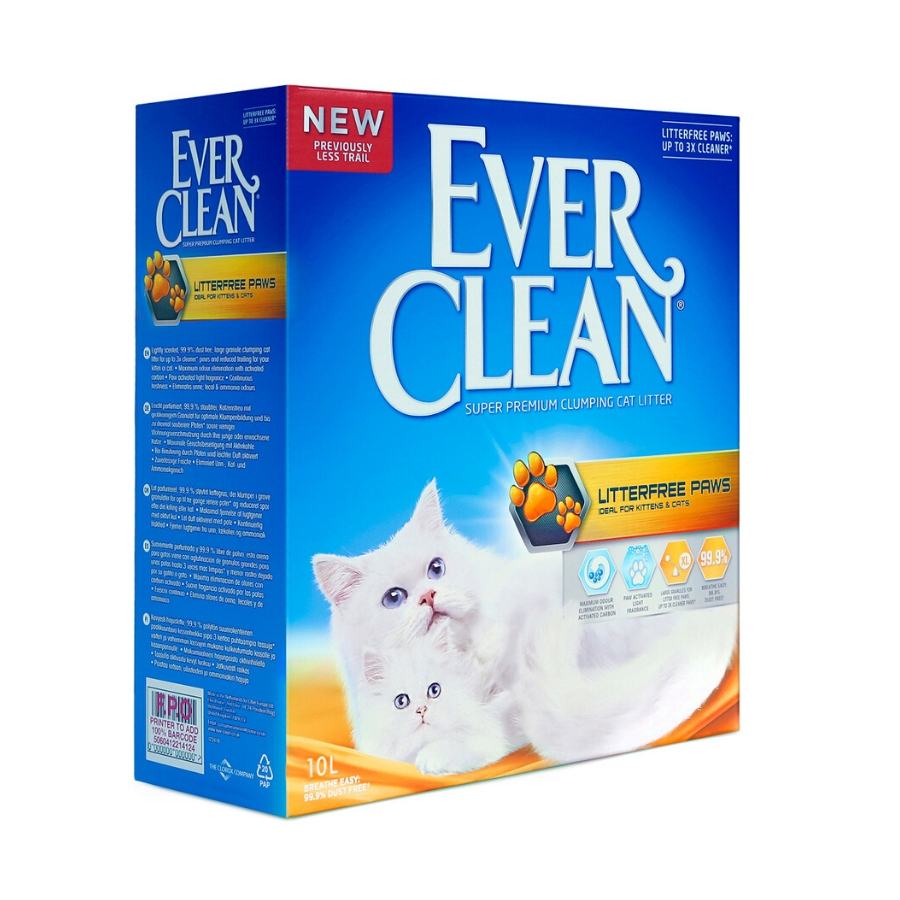 Everclean Litterfree Paws Katzenstreu 10 l