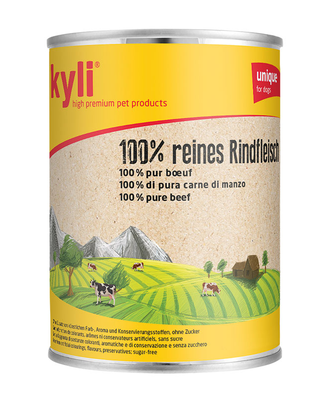 100 % Reines Rindfleisch