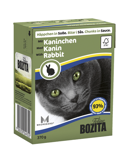 HÄPPCHEN IN SOSSE MIT KANINCHEN 370g