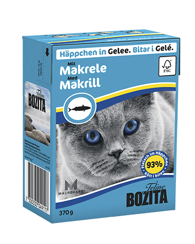 HÄPPCHEN IN GELEE MIT MAKRELE 370g