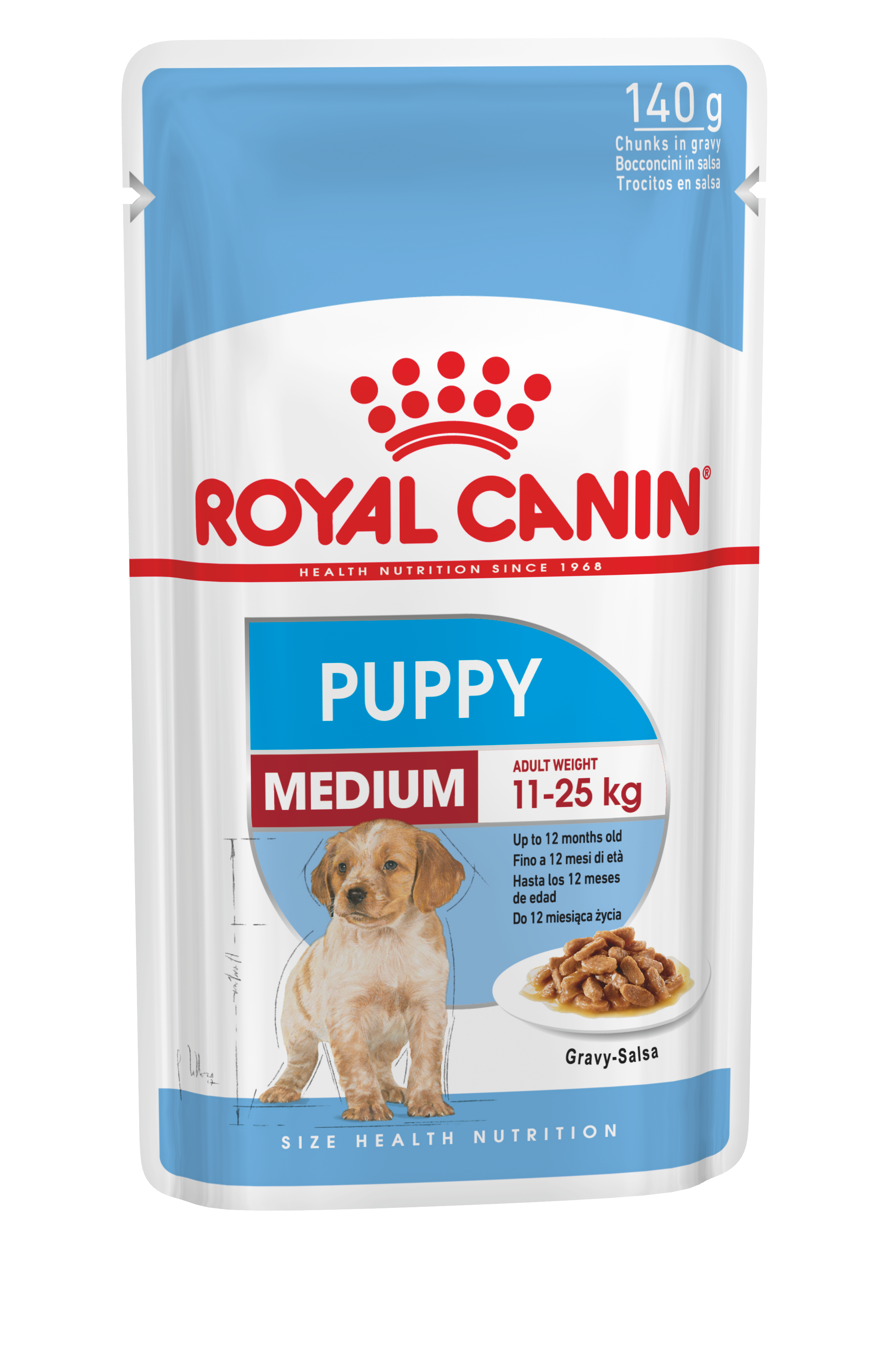 Royal Canin Medium Puppy 10 x 140g