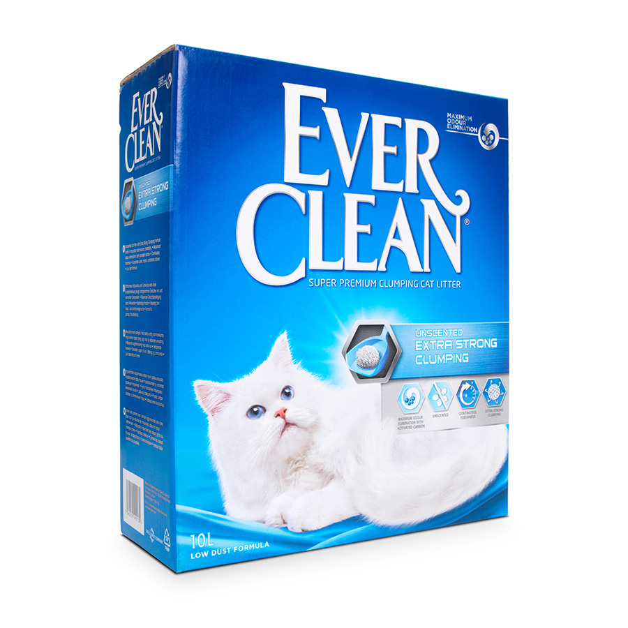 Ever Clean Unscented Extra Strong Clumping 10l