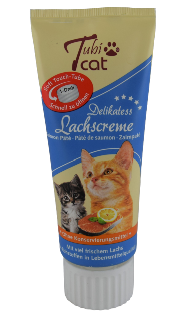 Tubicat Delikatess Lachscreme 12 Stk.