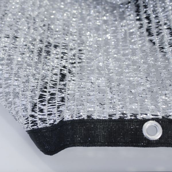 Silberschattennetz 3x3m