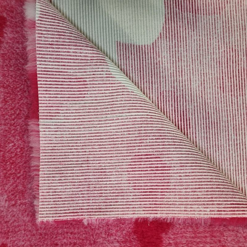 VET BED BIG HEART - ROSA-ANTIRUTSCH HUNDEMATTE 150x100cm