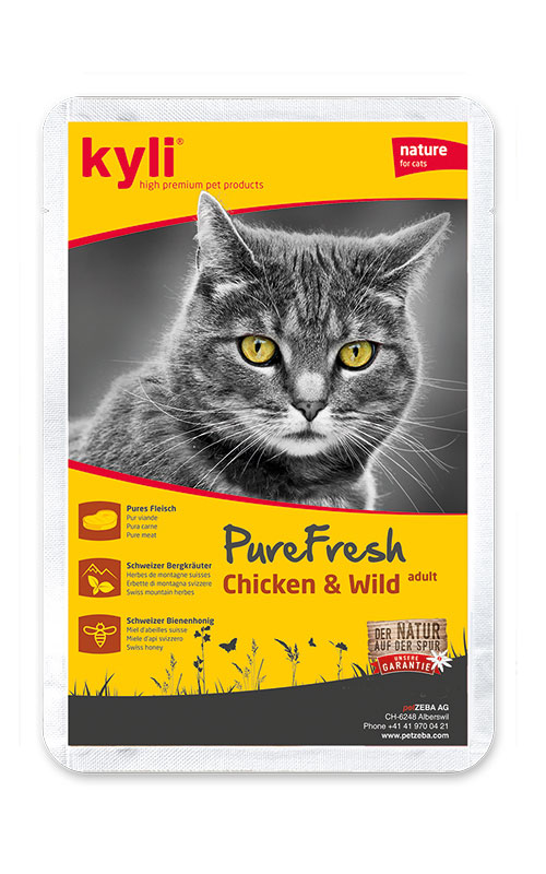 Pure Fresh Chicken & Wild adult 12 x 85g