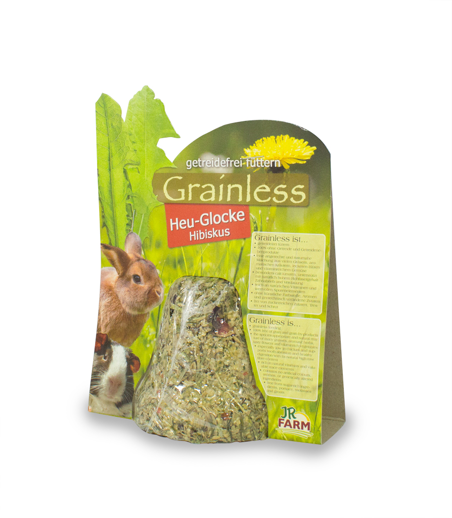 JR Farm Grainless Heu-Glocke Hibiskus