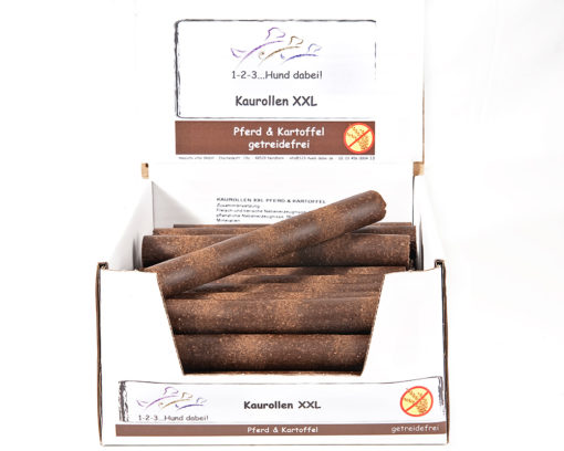 Getreidefreie Kaurollen mit Pferd und Kartoffel XXL