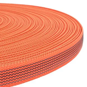 Schleppleine Gurtband orange 15mm/20mm