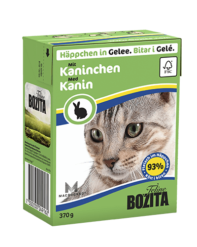 HÄPPCHEN IN GELEE MIT KANINCHEN 370g