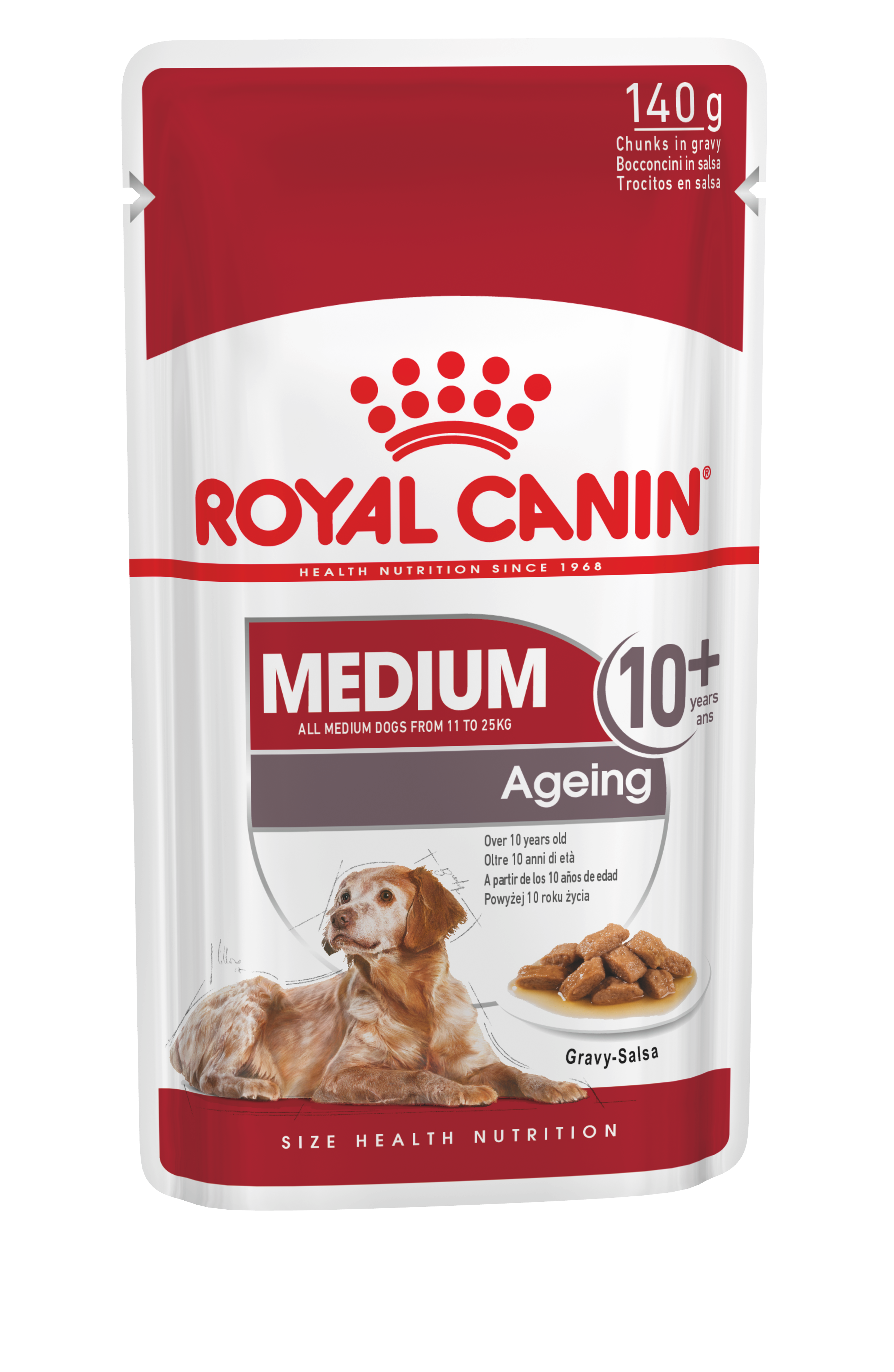 Royal Canin Medium Ageing 10+ 10 x 140g