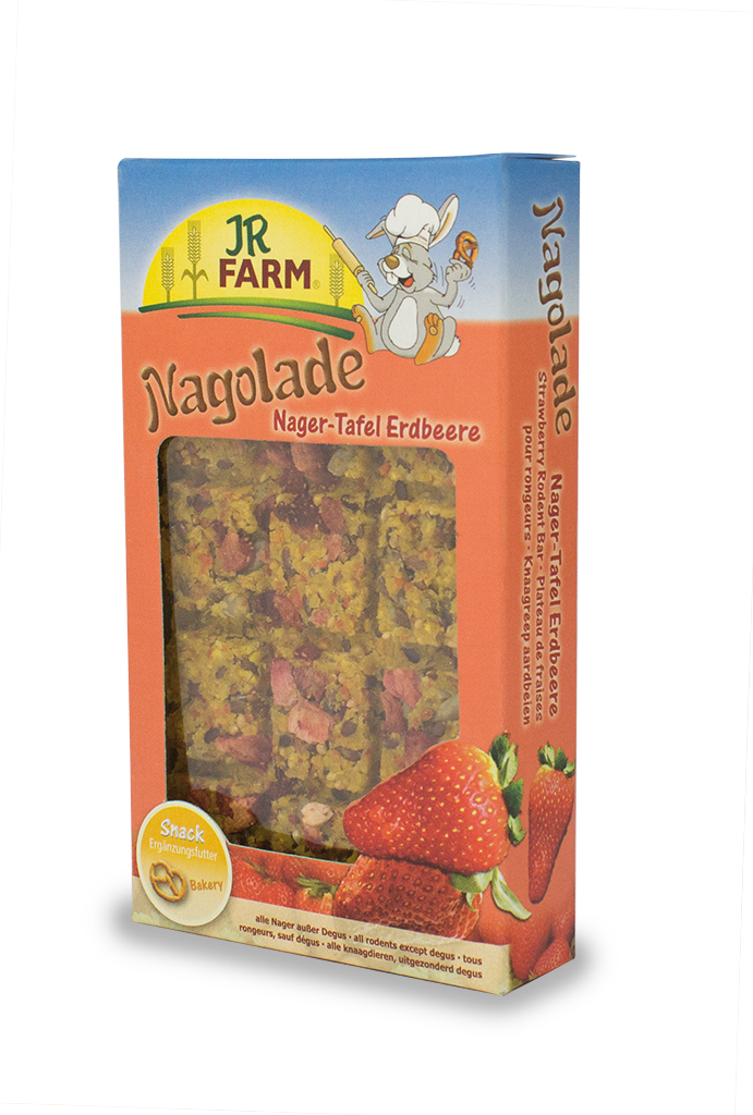 JR Farm Nagolade Nager-Tafel Erdbeere