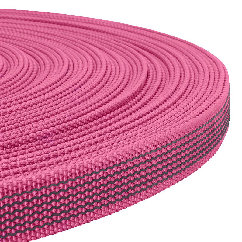Schleppleine Gurtband pink 15mm/20mm 
