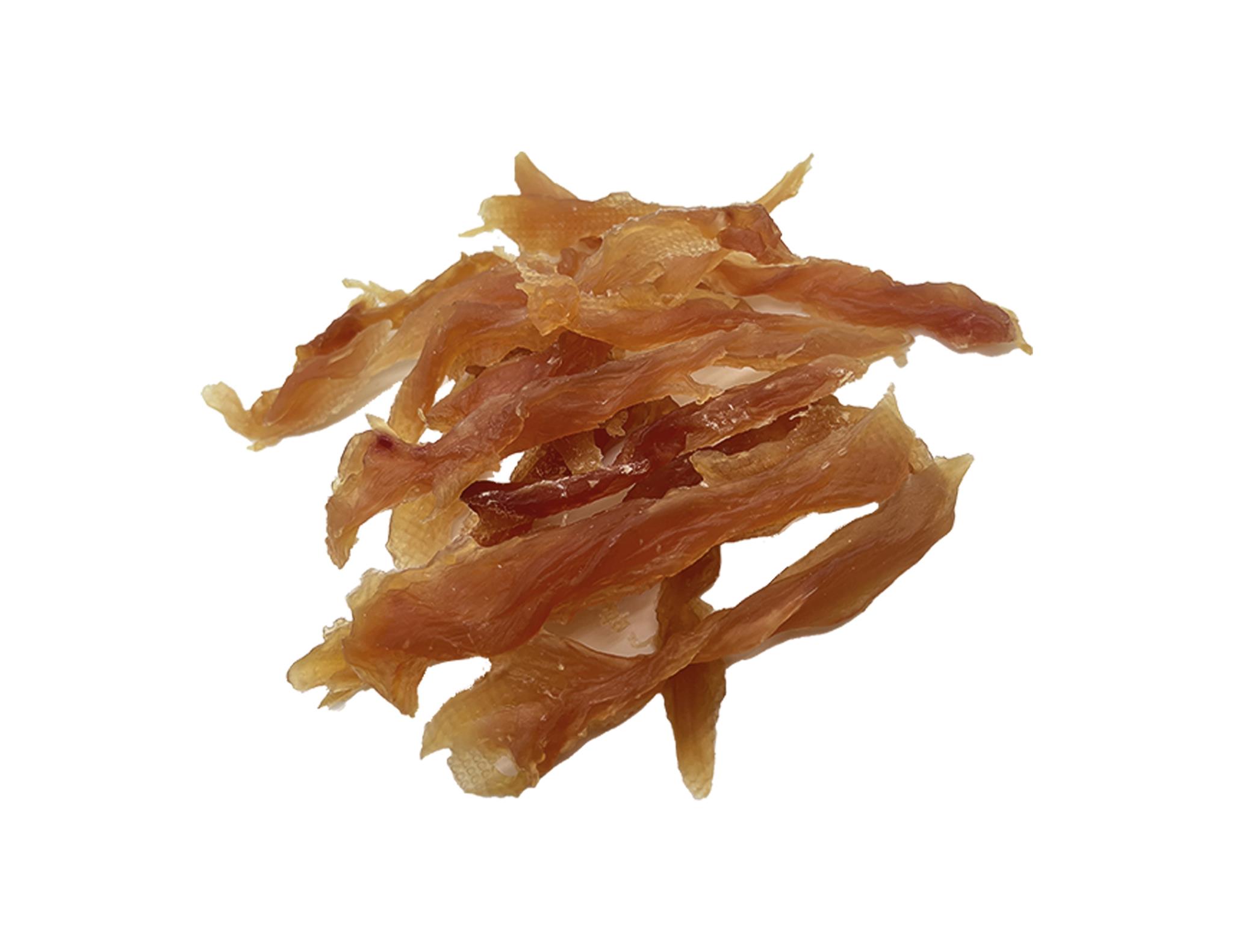 weiche Hähnchenstreifen, gedreht 500g