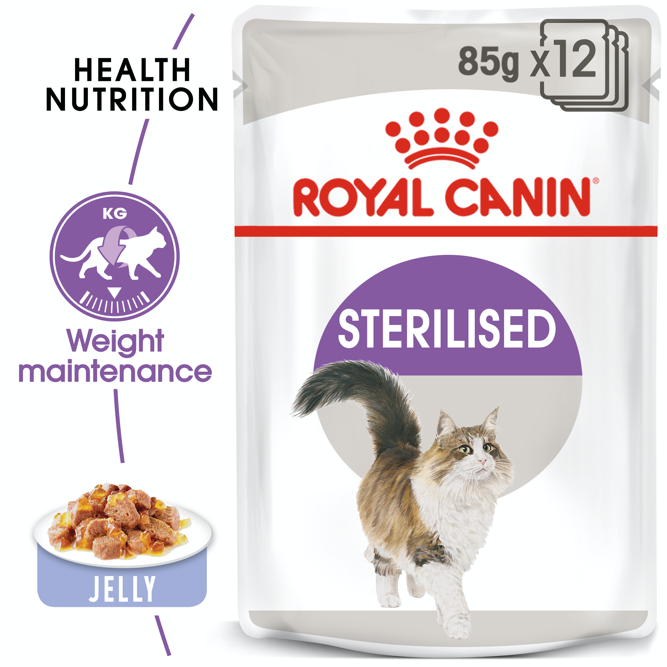 Royal Canin Sterilised (Gelee) 12 x 85 g