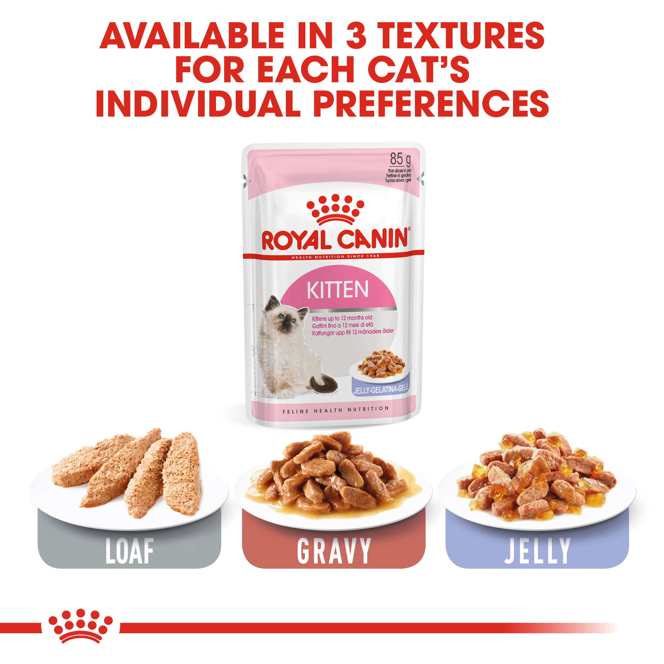 Royal Canin Kitten Instinctive (Gelee) 12 x 85g