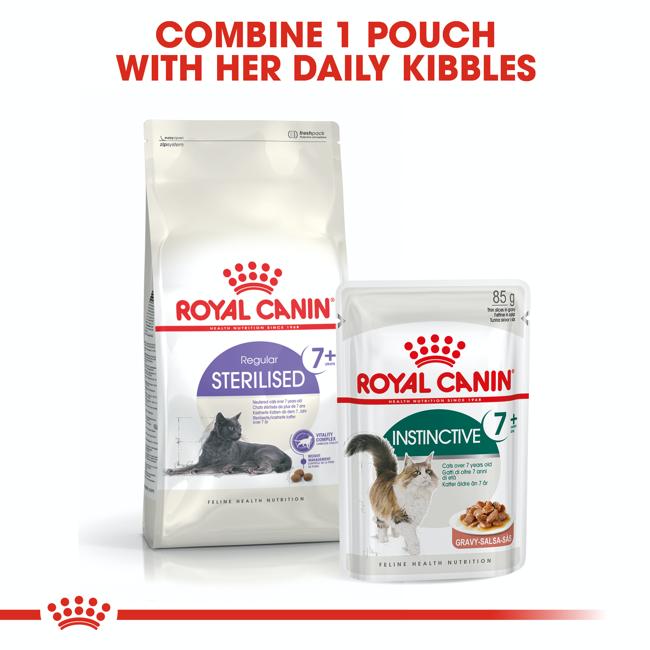 Royal Canin Instinctive 7+ (Sauce) 12 x 85 g