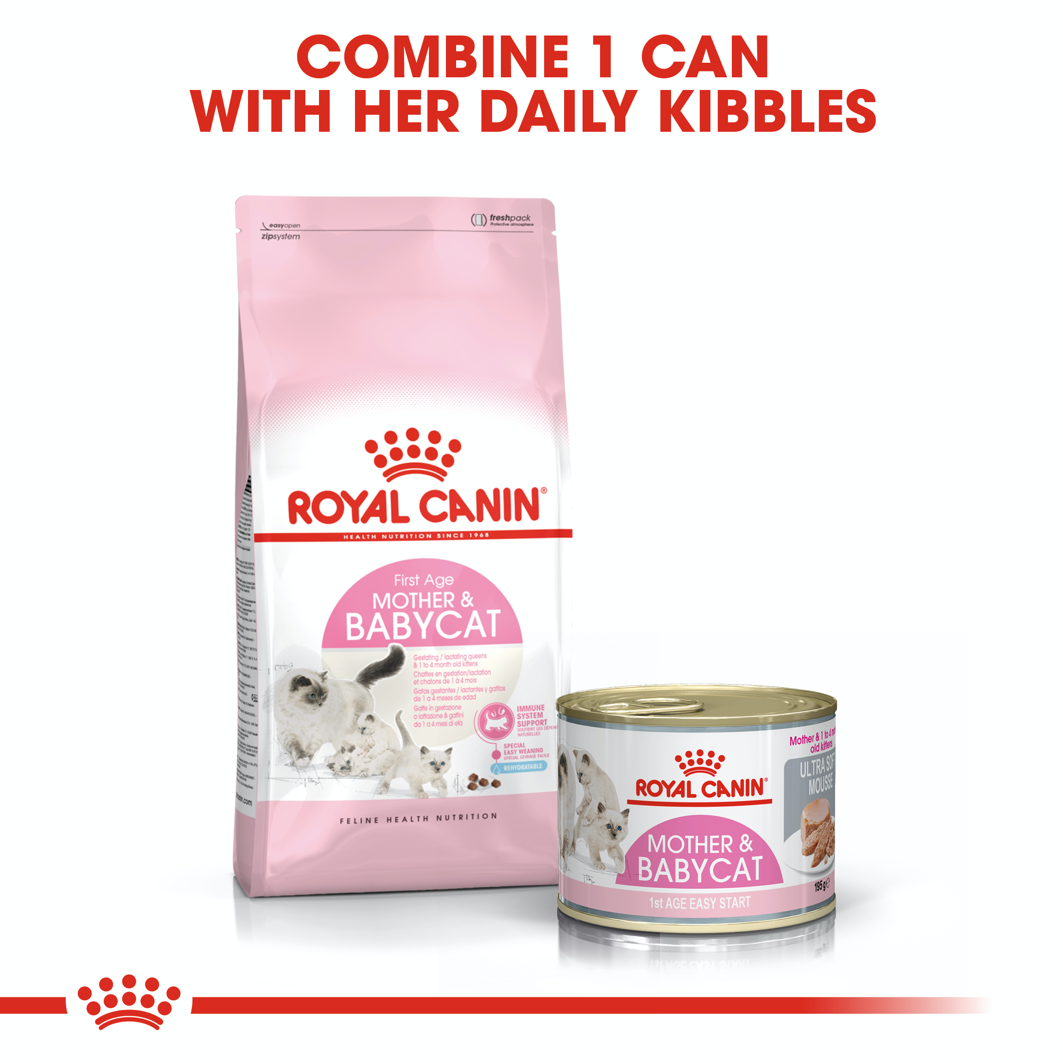 Royal Canin Mother & Babycat (Mousse) 12 x 195 g